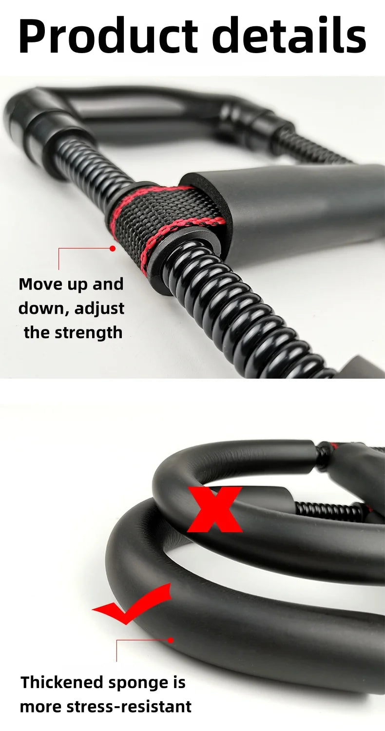 Portable adjustable wrist strength training fitness equipment, grip strength enhancement exercise device, arm training apparatus