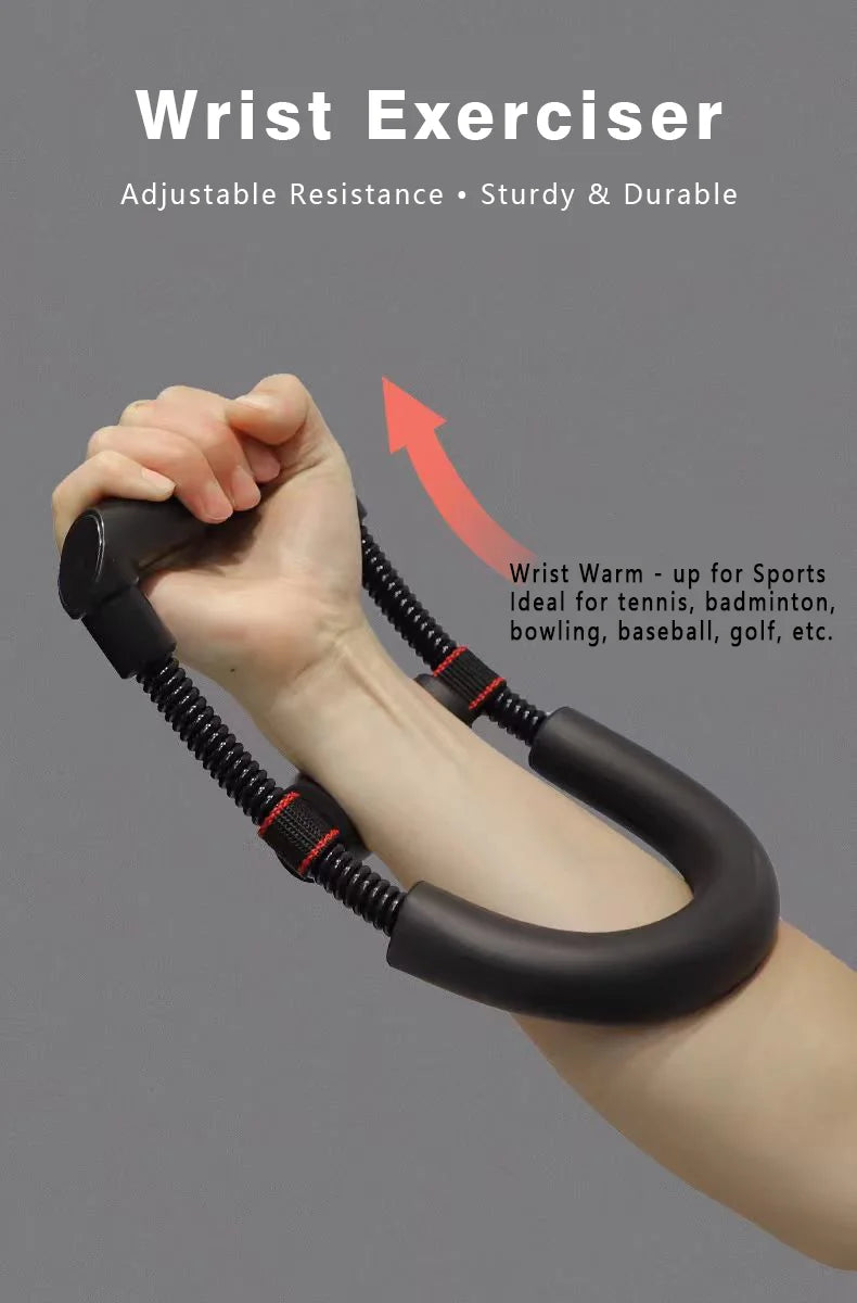 Portable adjustable wrist strength training fitness equipment, grip strength enhancement exercise device, arm training apparatus