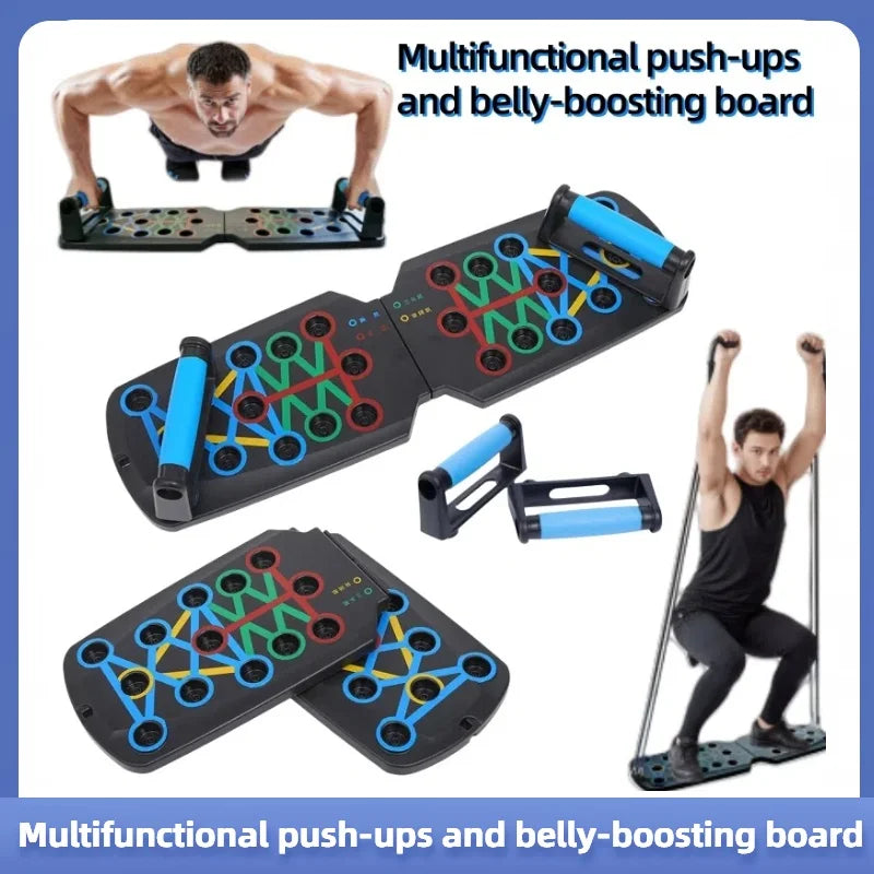 Household Multifunctional Push Up Training Board for Men's Chest and Abdominal Muscle Training Equipment Portable Push Up Board