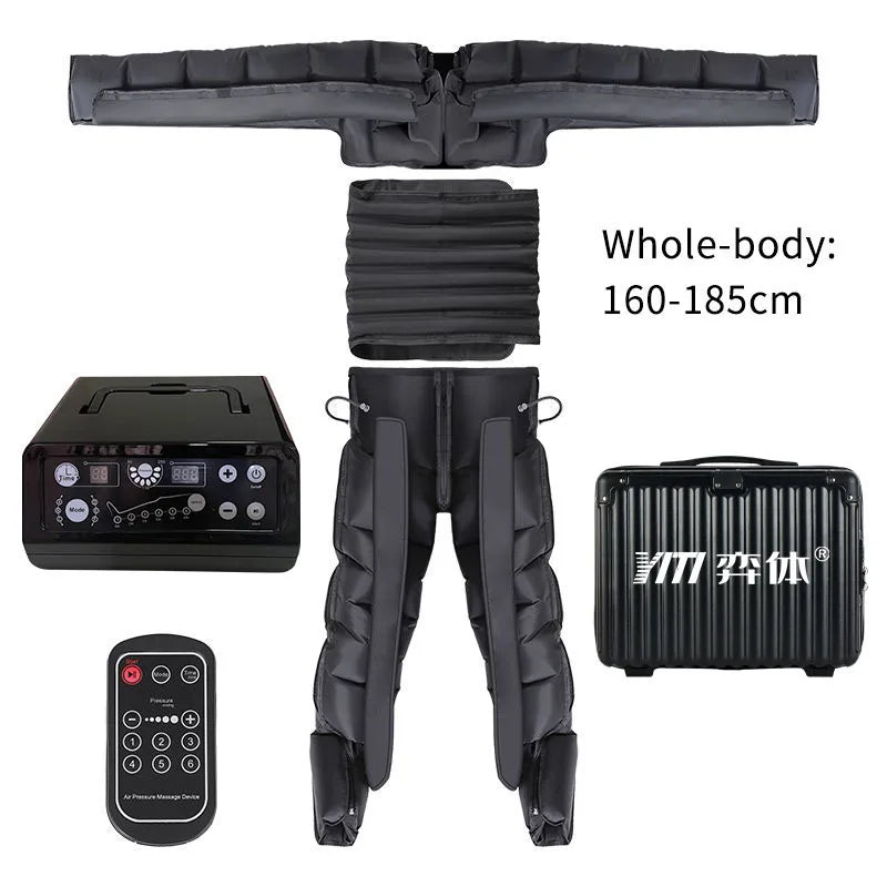 YITI Leg Pressure Therapy System Whole-Body Pneumatic Lymphatic Drainage Machine Air Compression Foot Massager 6 Chambers