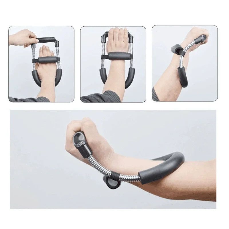 Portable adjustable wrist strength training fitness equipment, grip strength enhancement exercise device, arm training apparatus