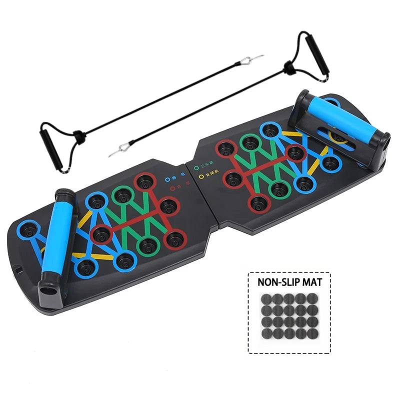 Household Multifunctional Push Up Training Board for Men's Chest and Abdominal Muscle Training Equipment Portable Push Up Board
