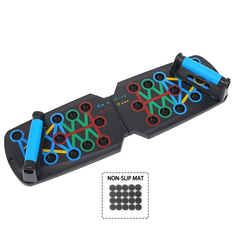 Household Multifunctional Push Up Training Board for Men's Chest and Abdominal Muscle Training Equipment Portable Push Up Board