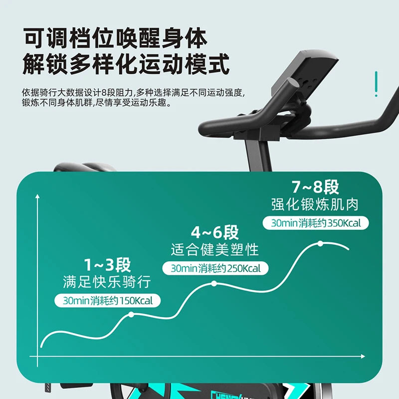 New Design Indoor Cycling Home Exercise Bike Commercial Spinning Bike Exercise Gym Body Building Equipment Bike Machine 818