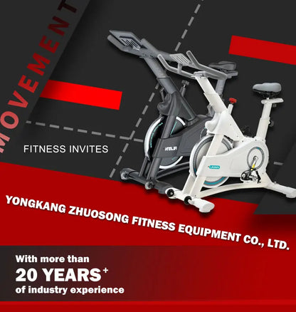 New Design Indoor Cycling Home Exercise Bike Commercial Spinning Bike Exercise Gym Body Building Equipment Bike Machine 818
