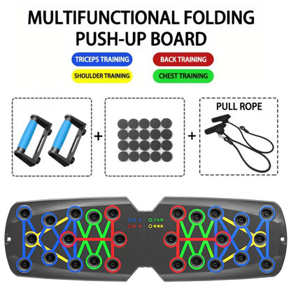 Household Multifunctional Push Up Training Board for Men's Chest and Abdominal Muscle Training Equipment Portable Push Up Board