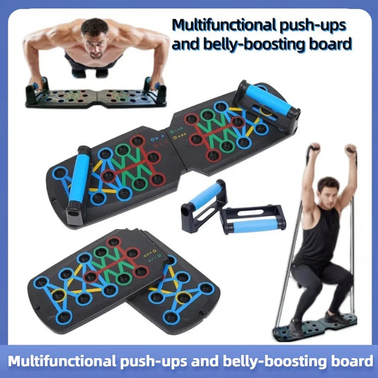 Household Multifunctional Push Up Training Board for Men's Chest and Abdominal Muscle Training Equipment Portable Push Up Board