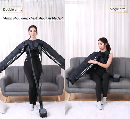 YITI Leg Pressure Therapy System Whole-Body Pneumatic Lymphatic Drainage Machine Air Compression Foot Massager 6 Chambers