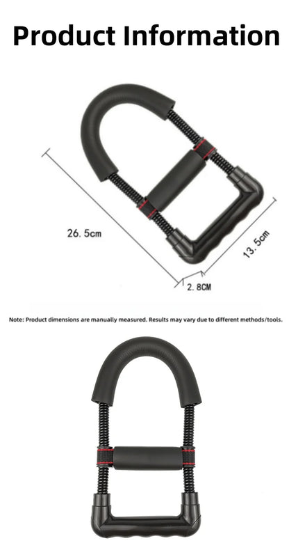 Portable adjustable wrist strength training fitness equipment, grip strength enhancement exercise device, arm training apparatus
