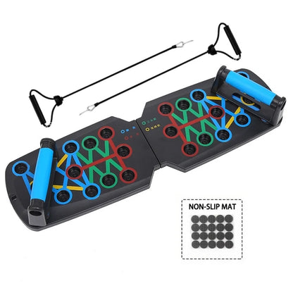 Household Multifunctional Push Up Training Board for Men's Chest and Abdominal Muscle Training Equipment Portable Push Up Board