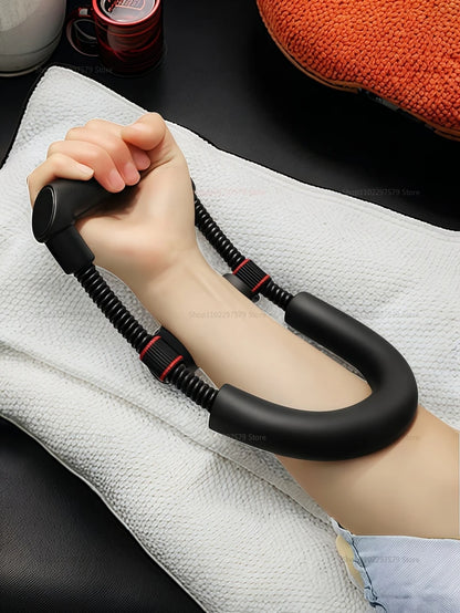 Portable adjustable wrist strength training fitness equipment, grip strength enhancement exercise device, arm training apparatus