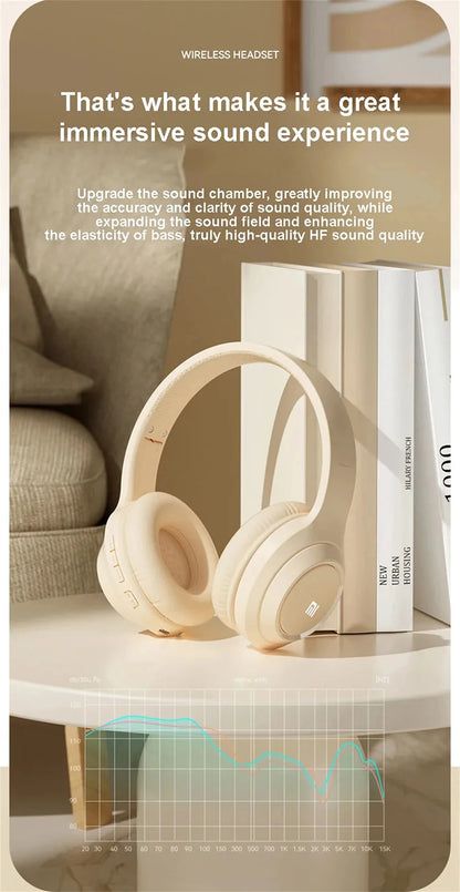 Xiaomi TH30 Wireless Headphones Bluetooth 5.3 Headset Head Mounted Noise Cancelling Headband Sport Earbuds Earphones For Running