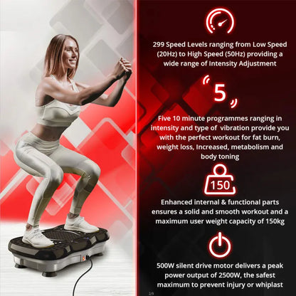 Home Fat Shake Machine Vibration Plate Machine Lazy Standing Fitness Exercise Shaking Vibration Board Mini Body Shaping Fitness