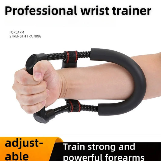 Portable adjustable wrist strength training fitness equipment, grip strength enhancement exercise device, arm training apparatus